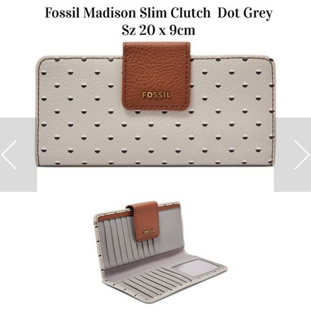 Fossil Madison Clutch NWT